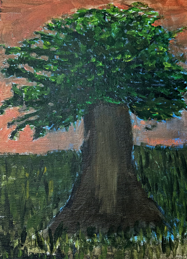 Tree One</font></b><br>9x12</font></b><br>01.20.2024