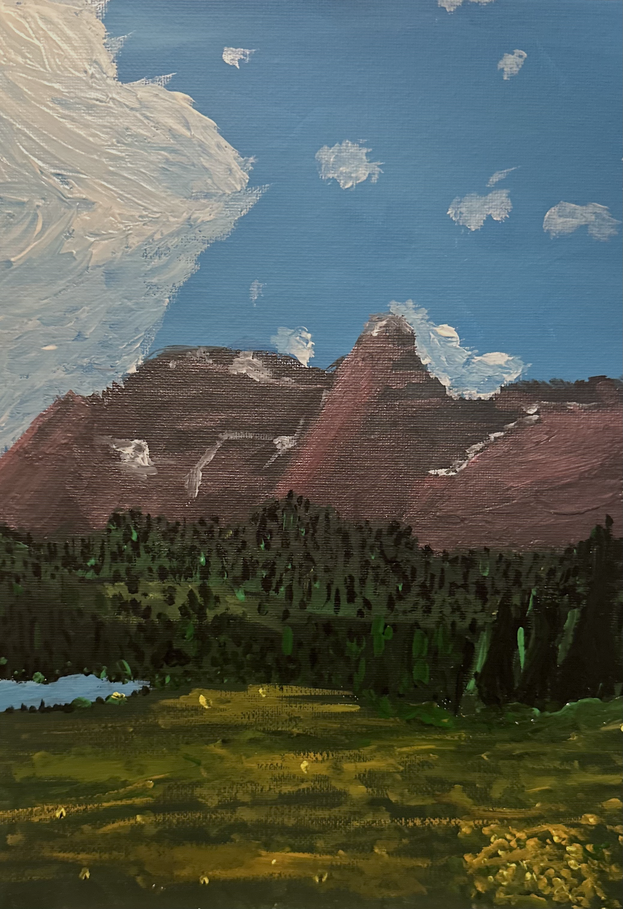 Unknown Mountains</font></b><br>9x12</font></b><br>01.30.2024